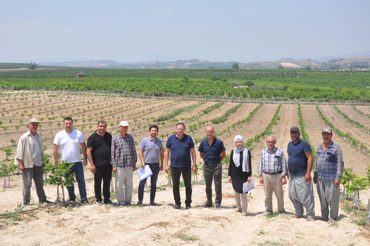 Tarsus\'ta hibe desteği alan çiftçilere ziyaret