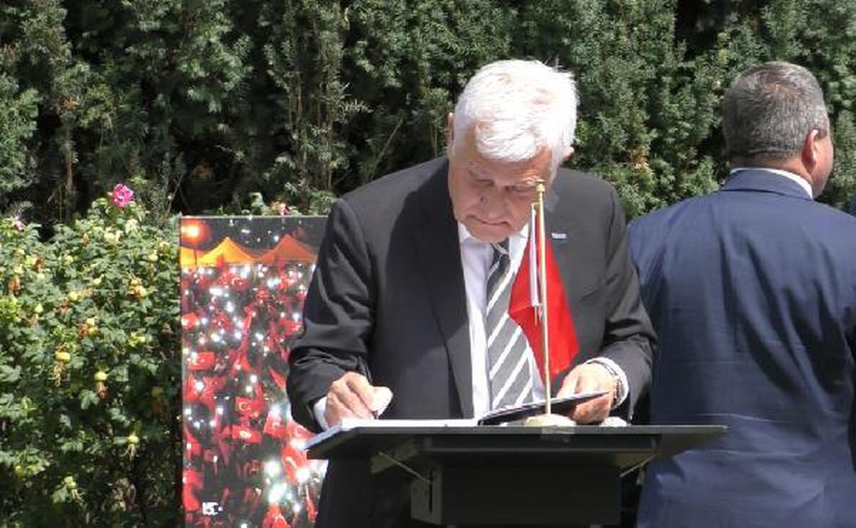 Ukrayna\'da 15 Temmuz anma töreni düzenlendi