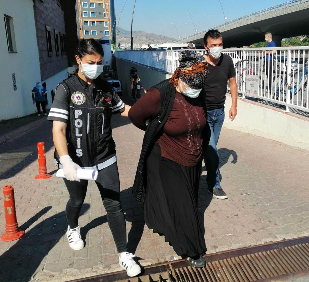 Uyuşturucu kuryesi kadın tutuklandı