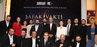 '15/07 Şafak Vakti' filminin galası Atlas Sineması'nda yapıldı