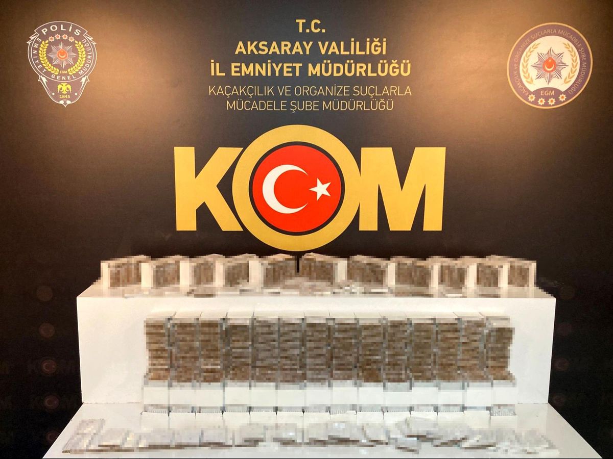 Son dakika haber | Aksaray\'da kaçak sigara ve sahte içki operasyonu