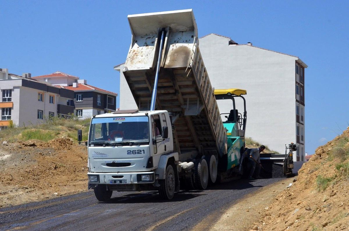 Asfaltlama çalışmaları başladı