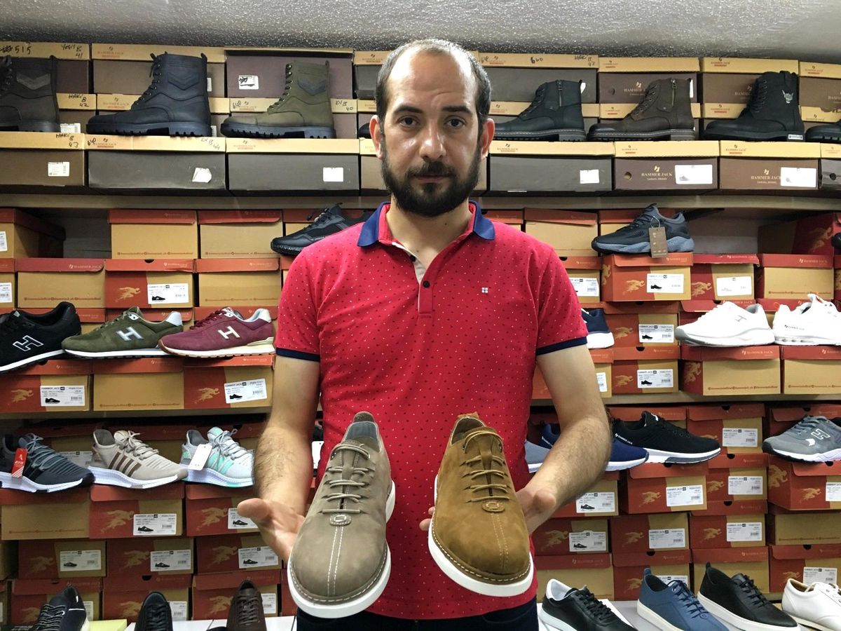 Ayakkabıcılarda bayram yoğunluğu