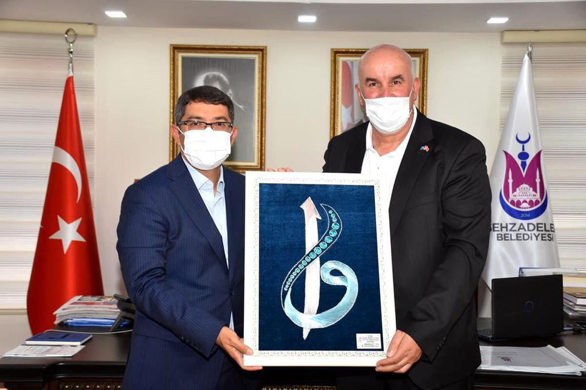 Başkan Çelik Kosova heyetini ağırladı