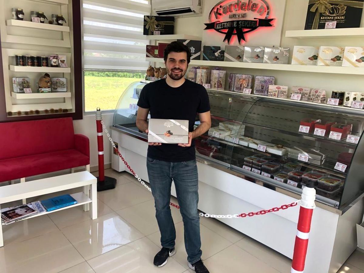 Bayramda en güzel hediye Kardelen kestane şekeri