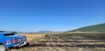 Bilecik'te tarım arazisinde çıkan yangın söndürüldü