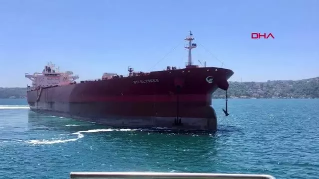 BOĞAZ'DA TANKER ARIZASI