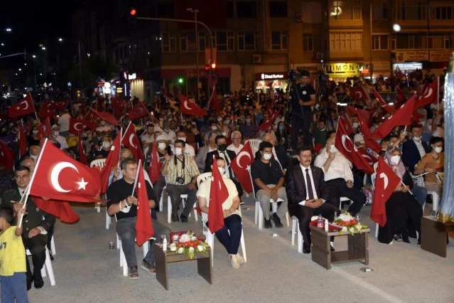 Burdur'da 15 Temmuz Şehitleri anma töreni