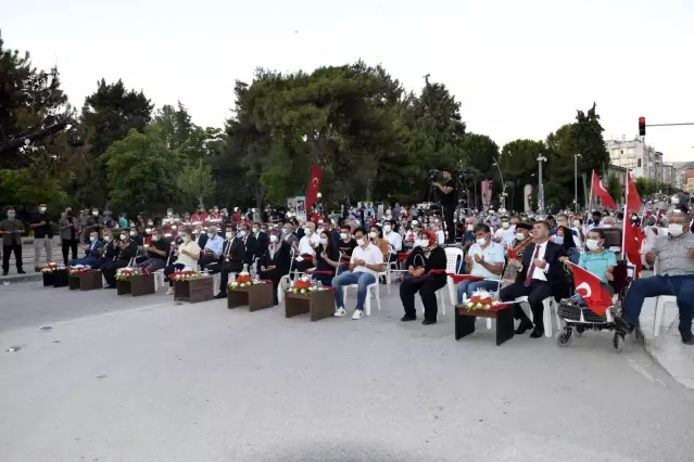 Burdur'da 15 Temmuz Şehitleri anma töreni