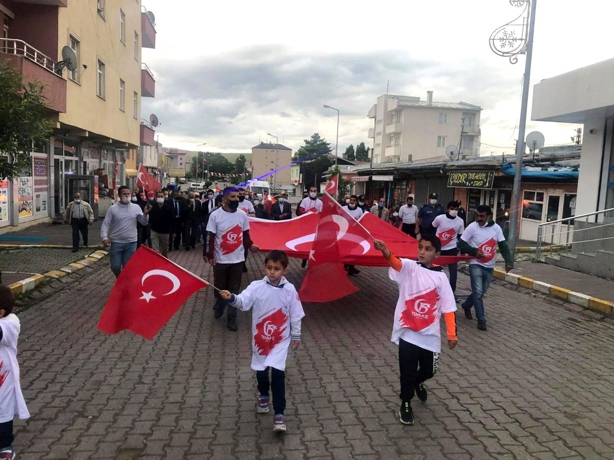 Son dakika haberleri... Çıldır\'da 15 Temmuz Şehitlerini Anma, Demokrasi ve Milli Birlik Günü programı
