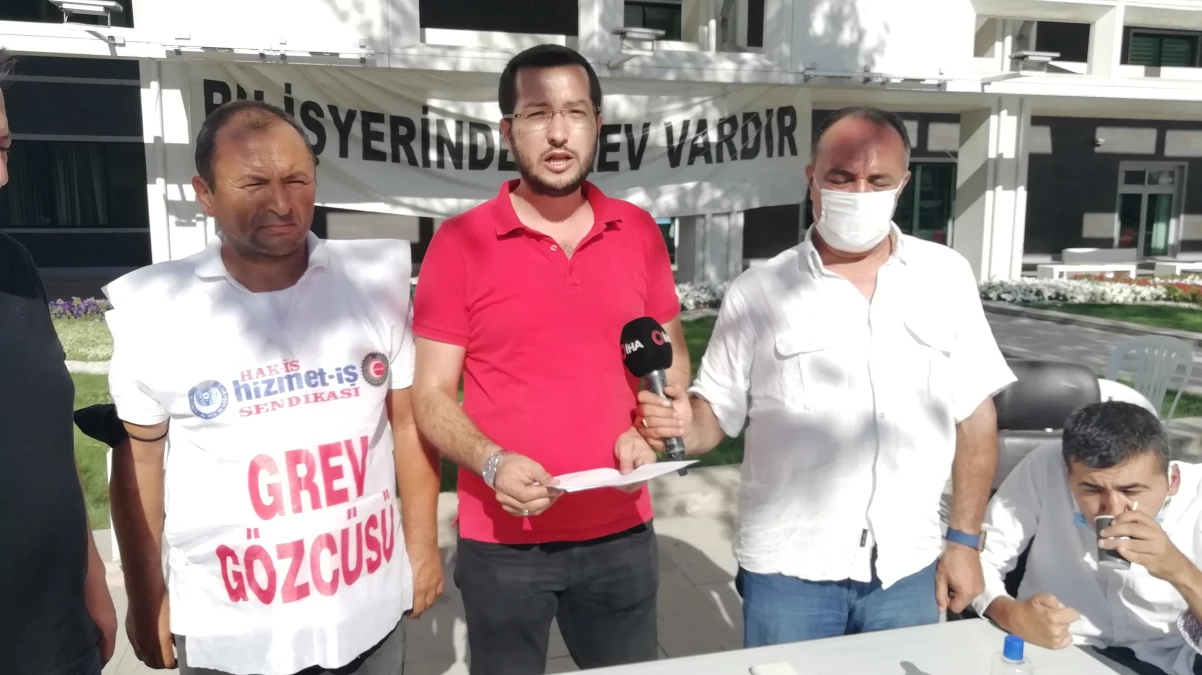 Hizmet-İş\'in Antalya Büyükşehir Belediyesinde 723 gündür sürdürdüğü grev sona erdi