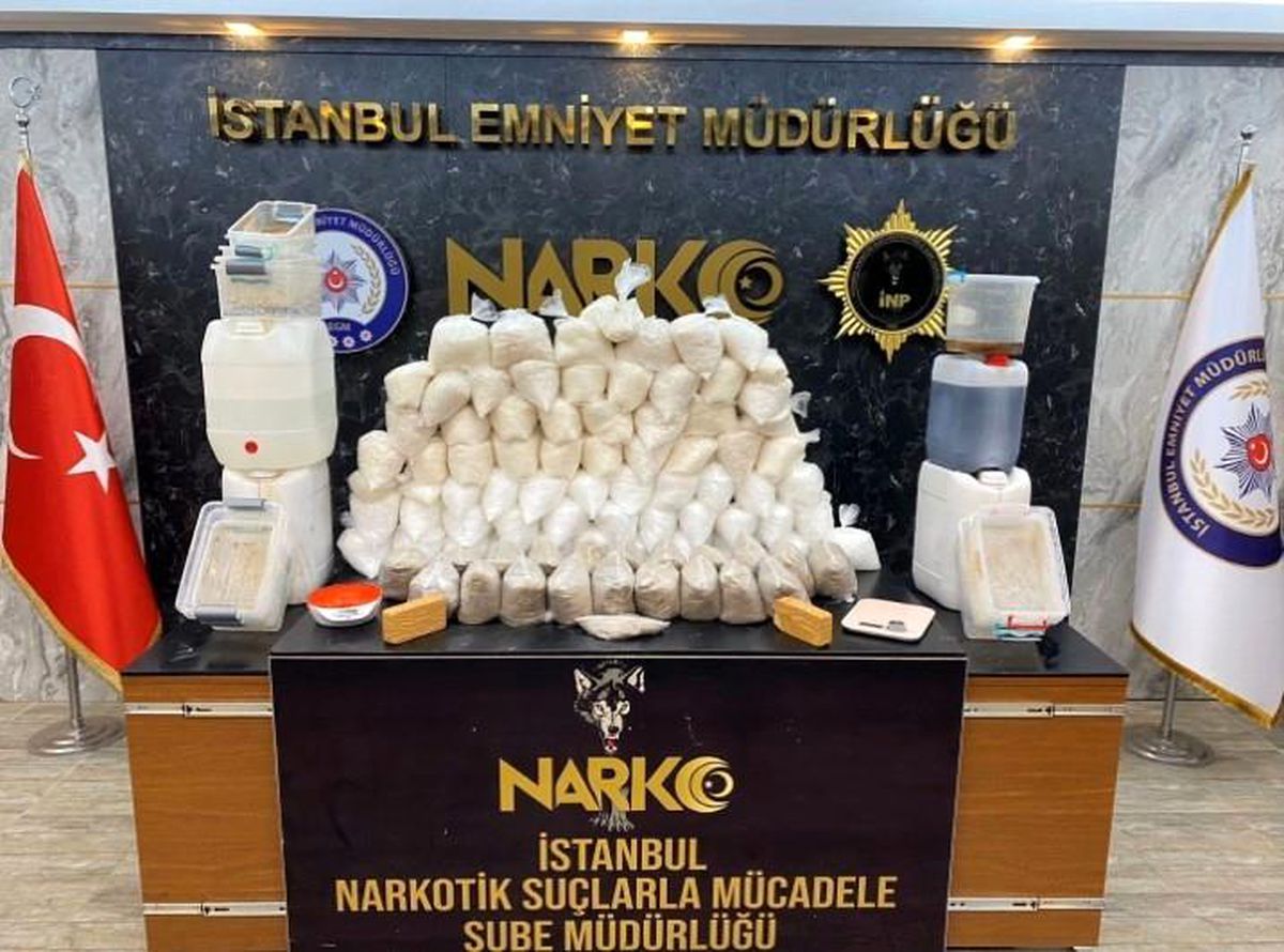 İstanbul\'da uyuşturucu operasyonu: 200 kiloya yakın madde ele geçirildi