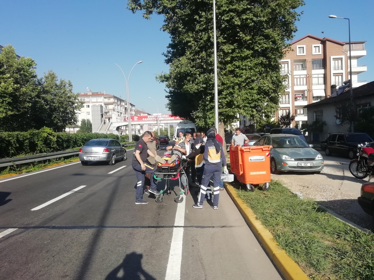 Son Dakika | Karamürsel\'de motosikletin çarptığı yaya yaralandı