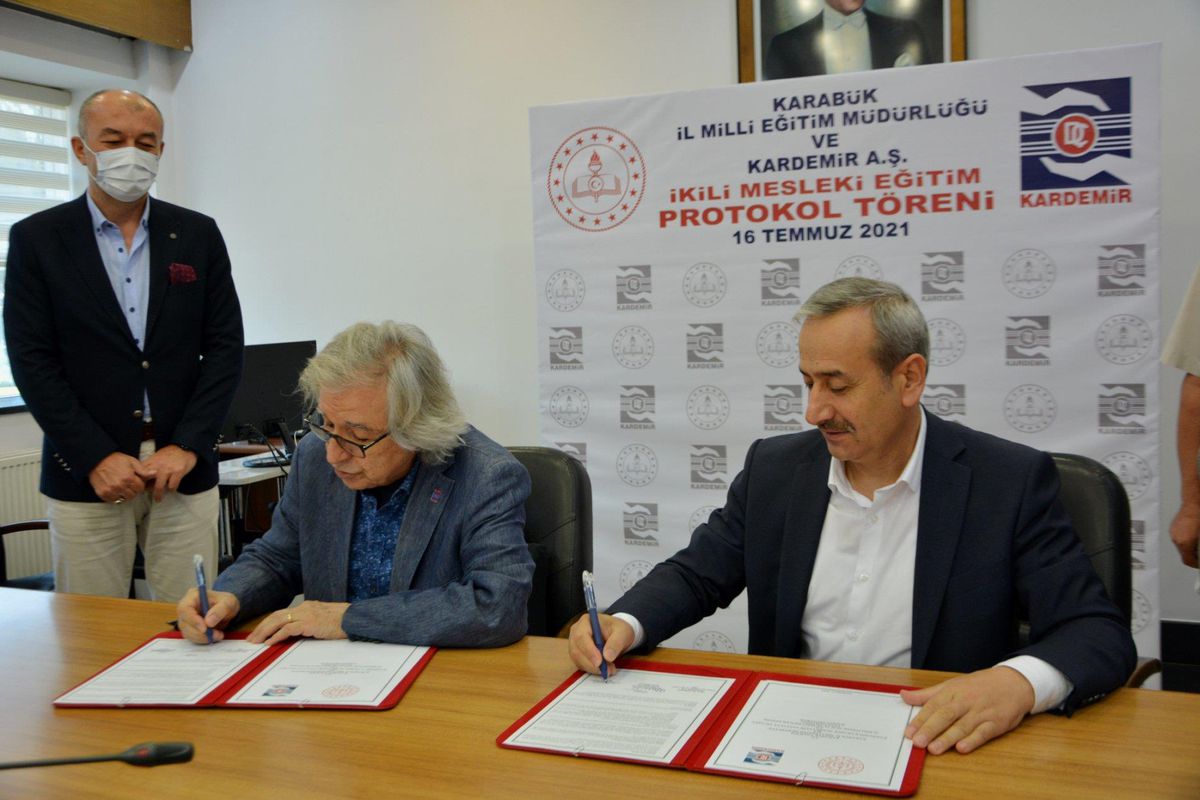 KARDEMİR ile Milli Eğitim Müdürlüğü arasında iş birliği protokolü imzalandı