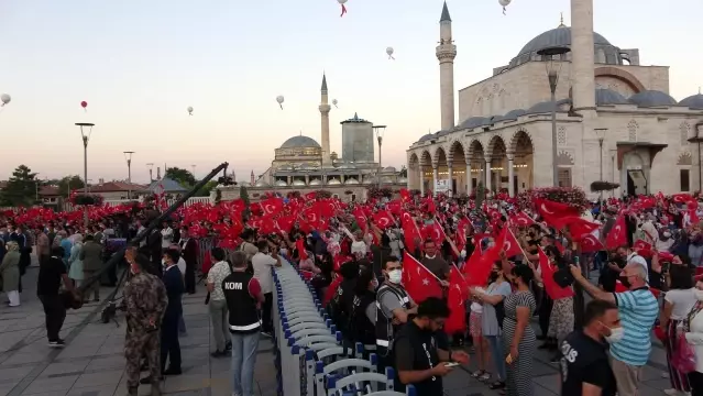 Konya'da 15 Temmuz Demokrasi ve Milli Birlik Günü etkinlikleri - Son Dakika