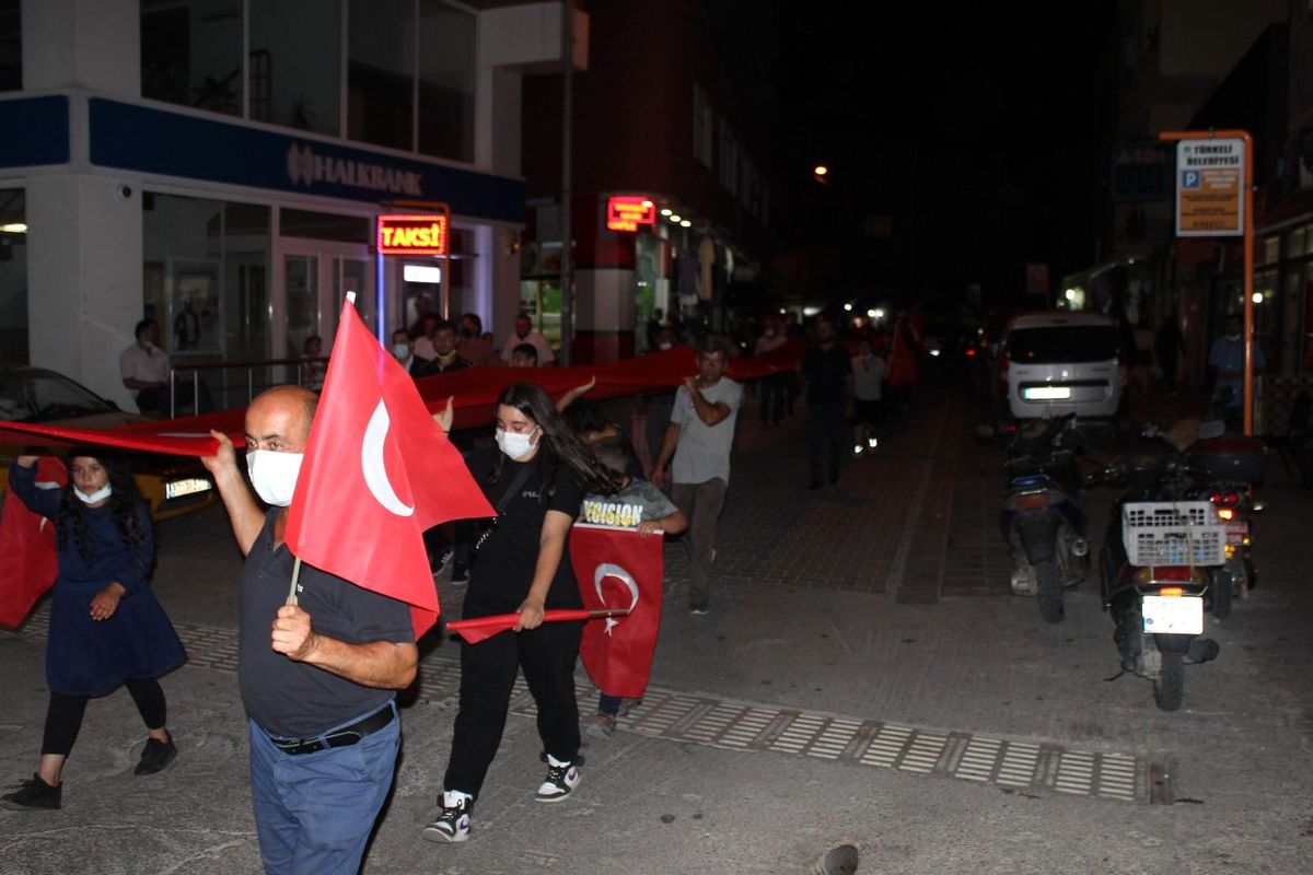 Türkeli, 15 Temmuz şehitlerini andı