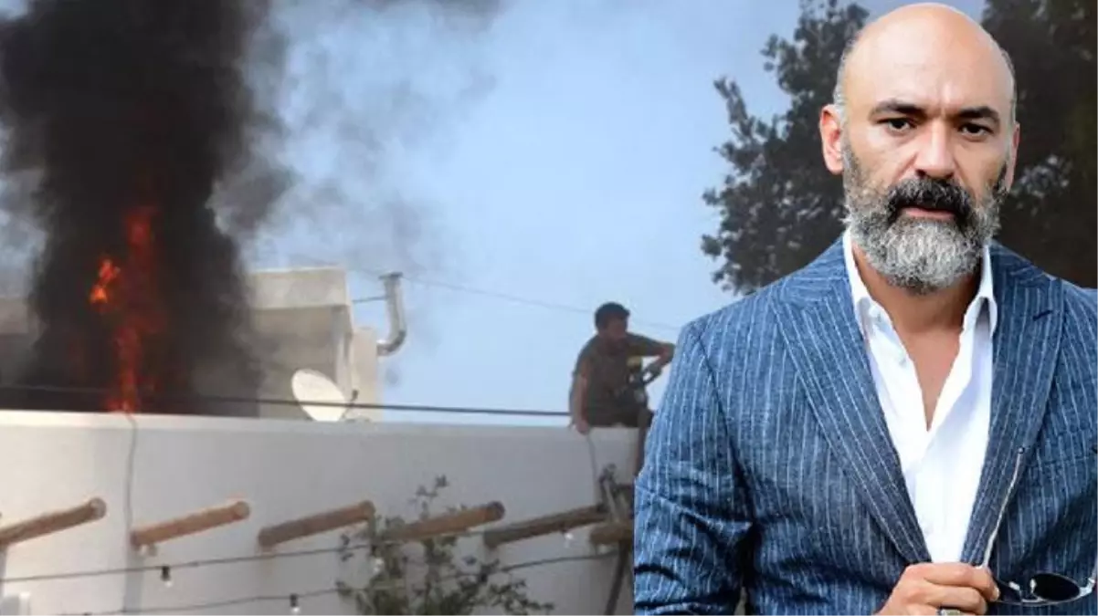 Diriliş Ertuğrul\'un Ogeday\'ına büyük şok! Kaan Çakır\'ın Bodrum\'daki restoranında yangın çıktı