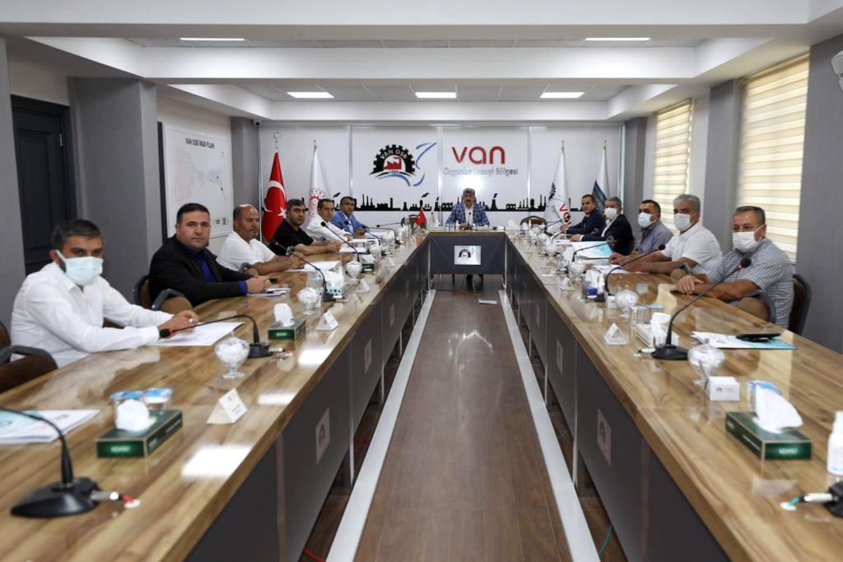 Van Organize Sanayi Bölgesi Müteşebbis Heyeti Toplantısı yapıldı
