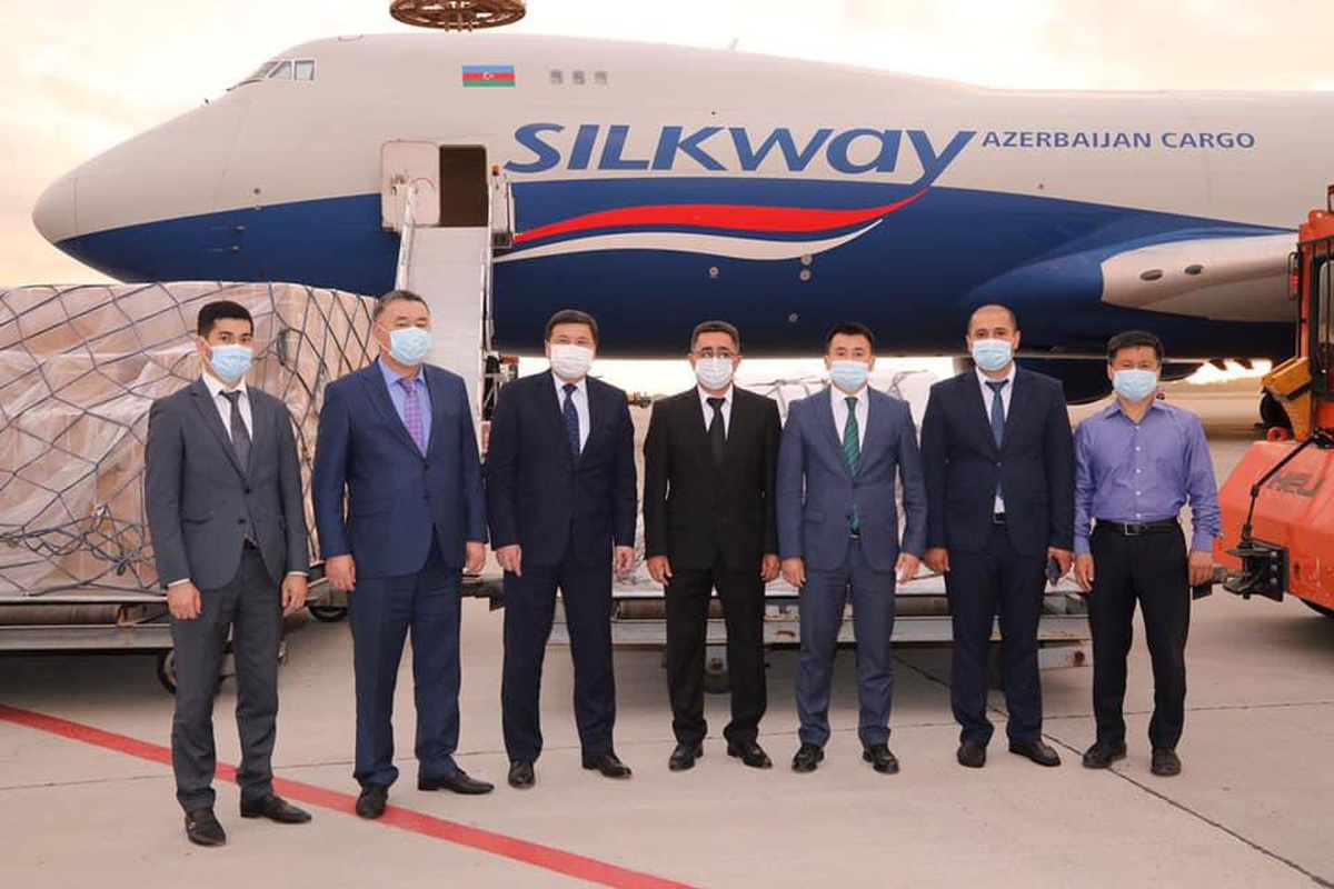 Azerbaycan\'dan Kırgızistan\'a aşı desteği