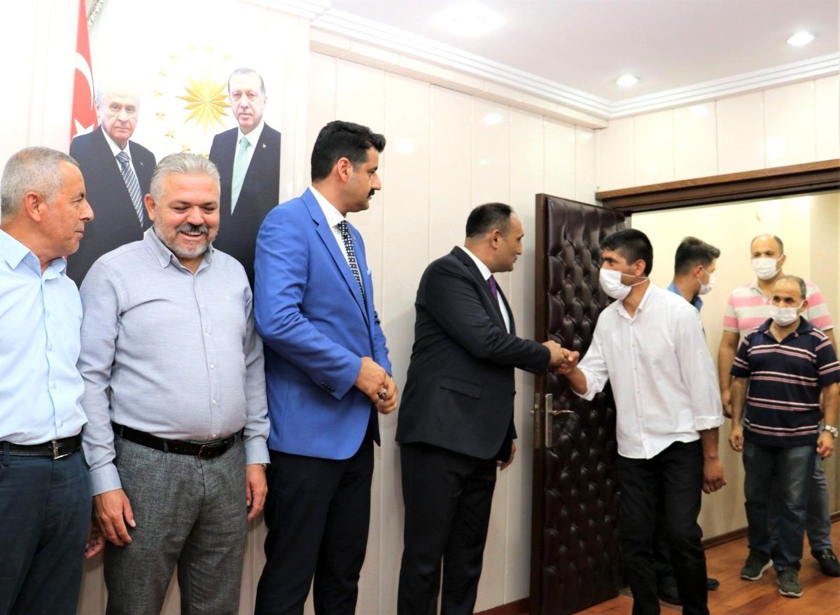Başkan Yılmaz, personeliyle bayramlaştı