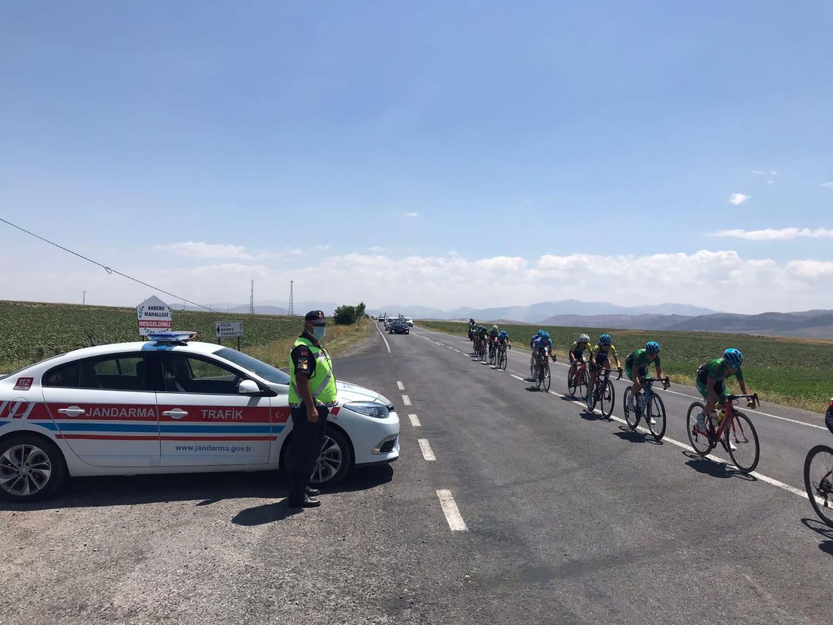 Erciyes 2021 Yol Bisikleti Yarışları\'nın güvenliği jandarmaya emanet