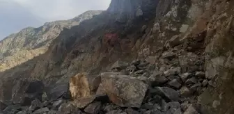Erzurum'un Olur ile Artvin'in Yusufeli kara yolu heyelan nedeniyle ulaşıma kapandı