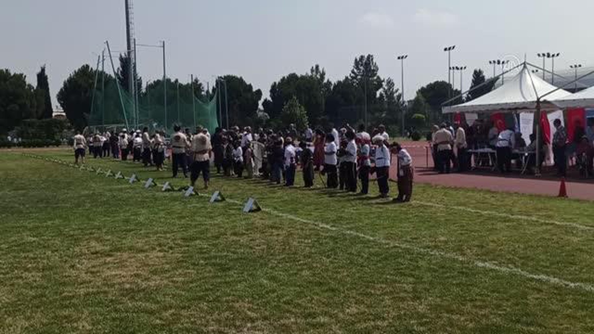 Son dakika haberleri... Geleneksel okçuluğun Açık Hava Şampiyonası sıralama atışları