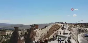 Kapadokya'da bayram öncesi yoğunluk yaşanıyor