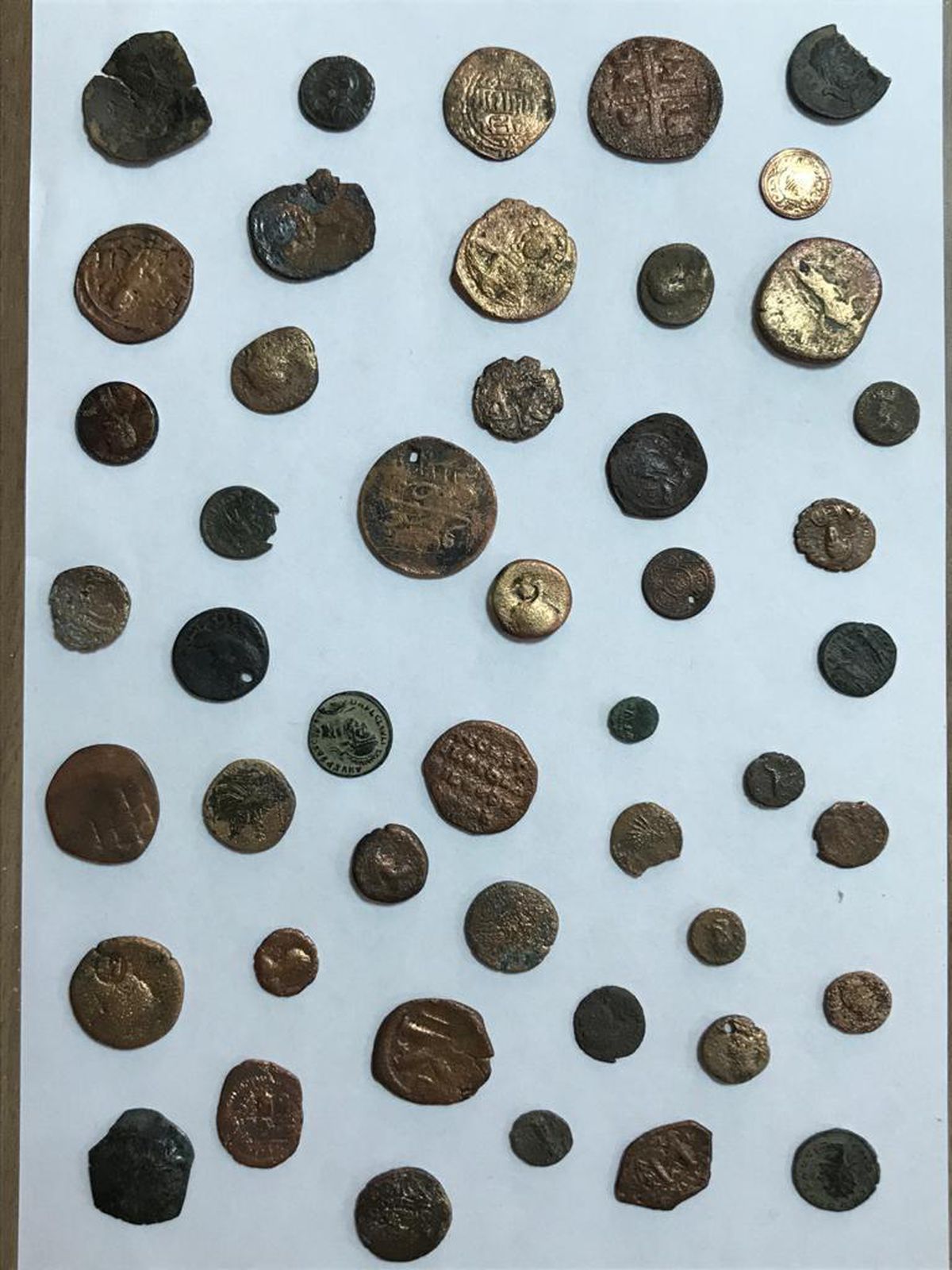 Kocaeli\'de tarihi eser niteliğinde olduğu değerlendirilen 47 sikke ele geçirildi