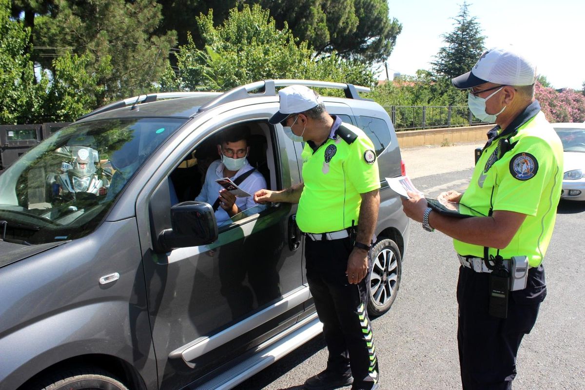Salihli Polisi\'nden bayram denetimi