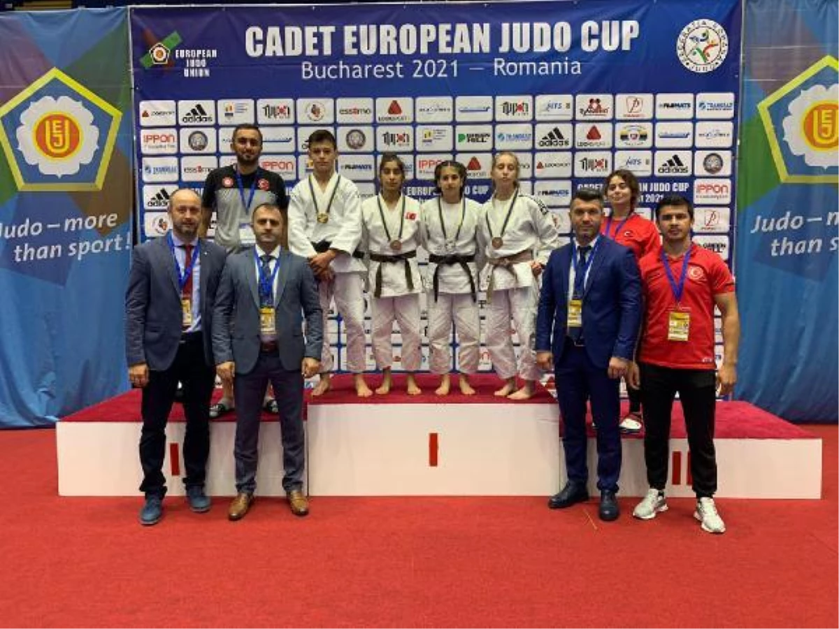 Ümitler Avrupa Judo Kupası\'nın ilk gününde millilerden 4 madalya