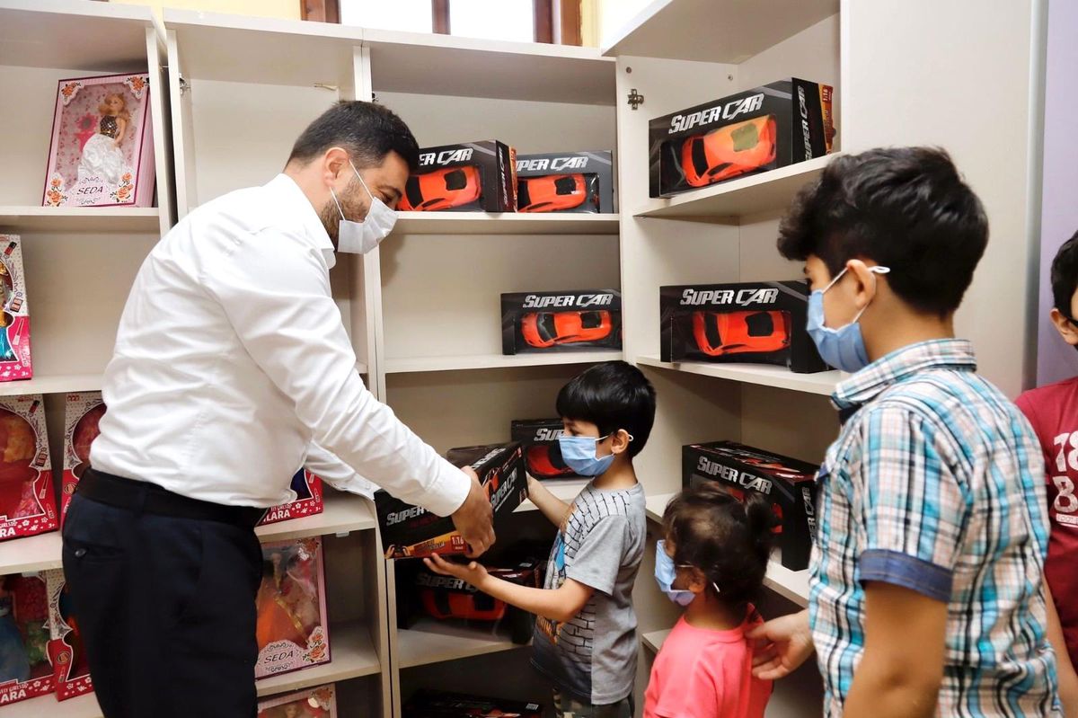Çocukların bayramlık sevinci