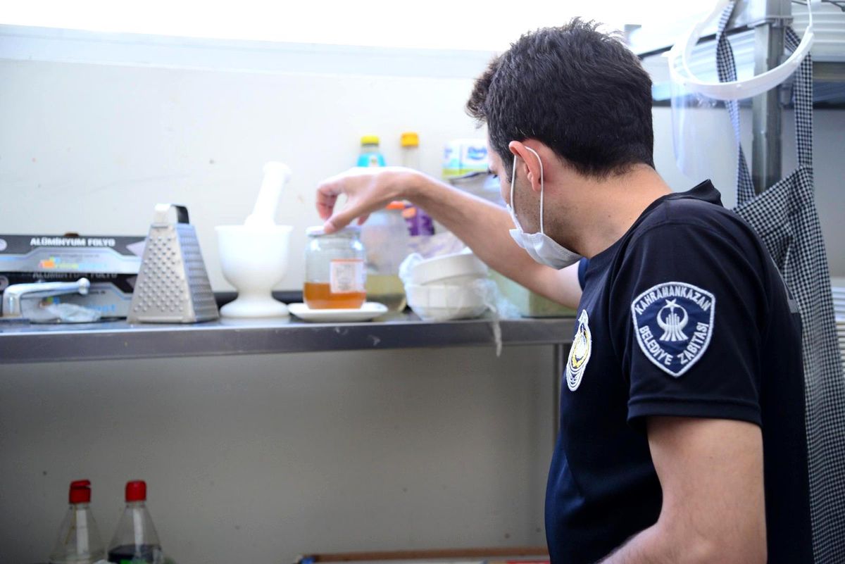 Kahramankazan zabıtasında bayram teyakkuzu