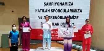 Meram Belediyesporlu sporcular Türkiye Wushu Şampiyonası'ndan 12 madalya ile döndü