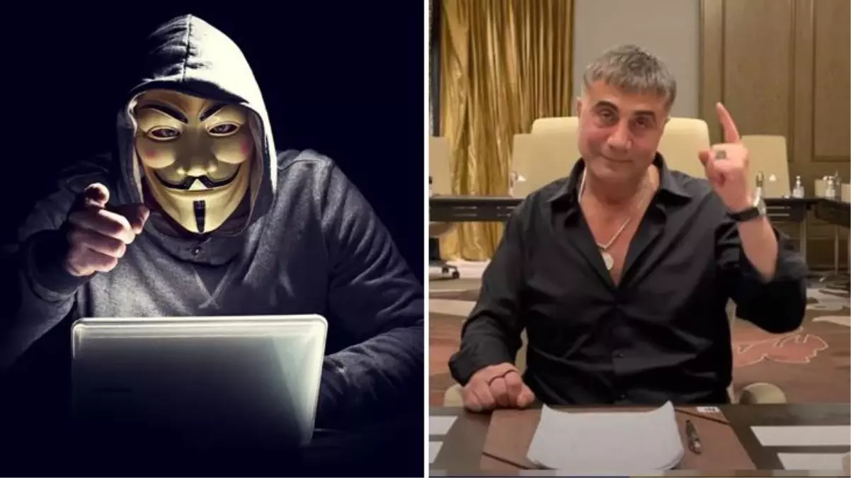 Ünlü hacker grubu Anonymous\'tan Sedat Peker\'in o sözlerine yanıt gecikmedi: Yürü git, faşist