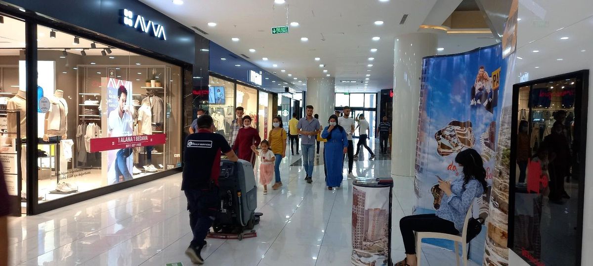 Alışveriş merkezlerinde bayram yoğunluğu
