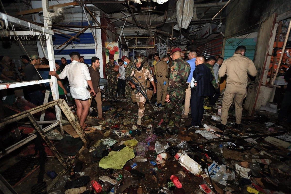 Bağdat\'ta halk pazarına terör saldırısı: 33 ölü, 61 yaralı