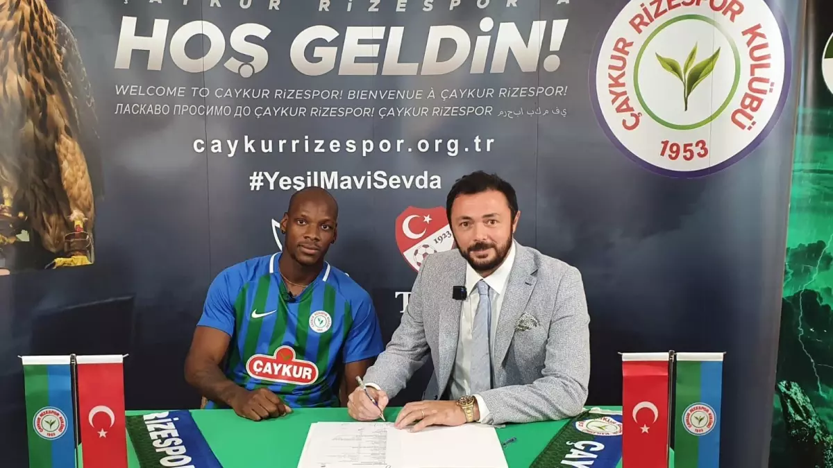 Çaykur Rizespor, Bryan Dabo ile 3 yıllık anlaşma sağladı