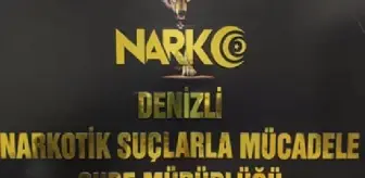 Denizli'deki uyuşturucu operasyonunda 5 tutuklama
