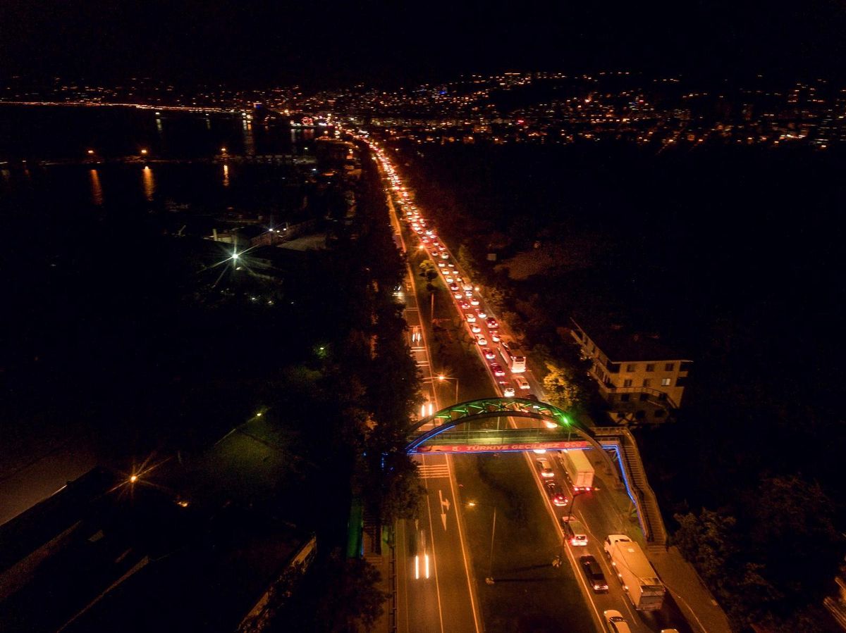 Fatsa\'da bayram arifesi yollar kilitlendi