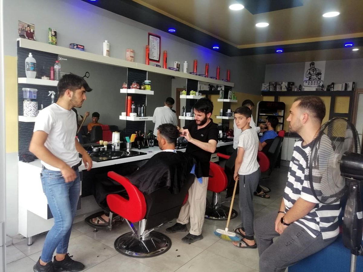Solhan\'da berberlerde arefe günü yoğunluğu
