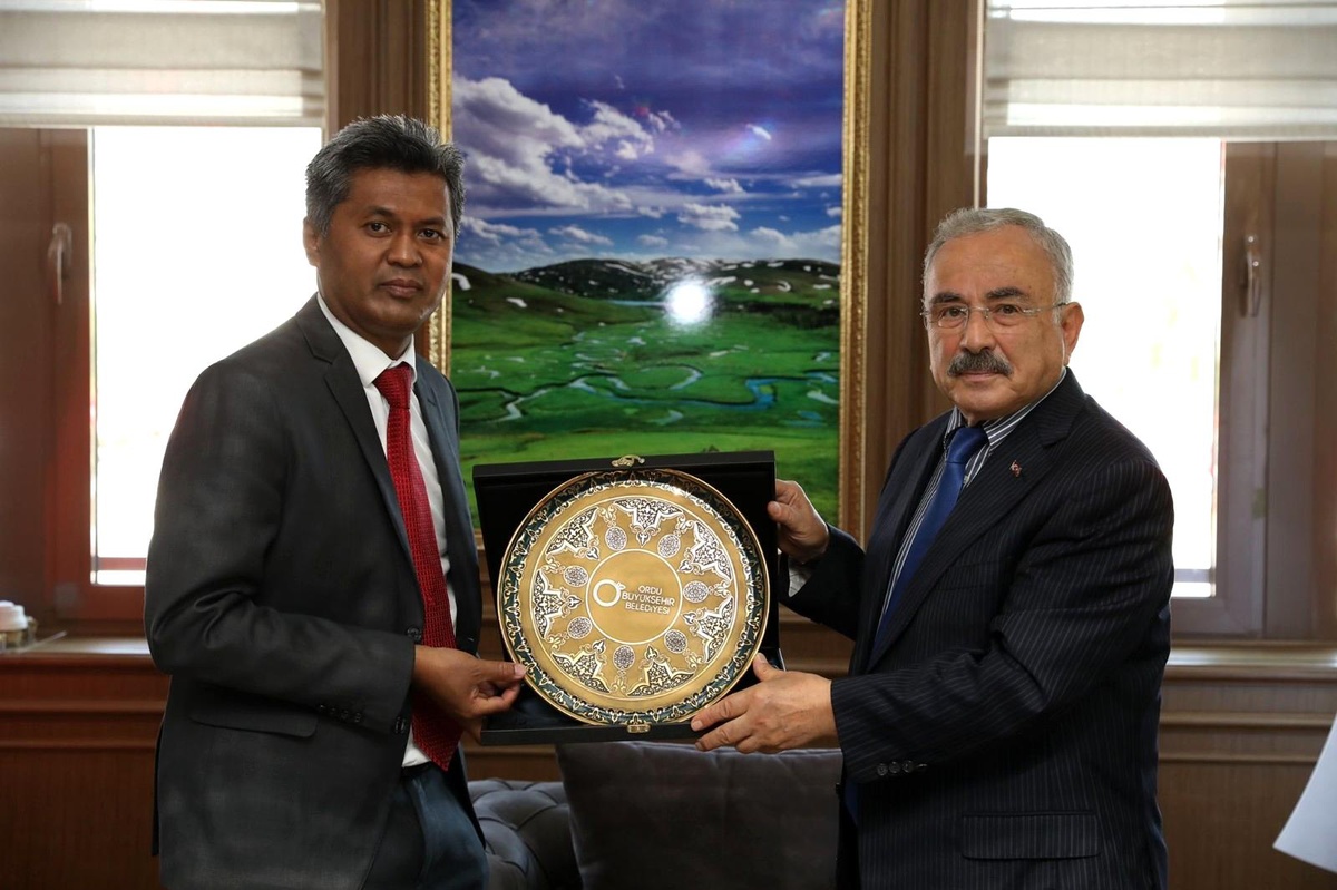 Sri Lanka ile Ordu arasında kardeşlik köprüsü