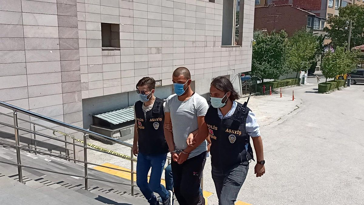 Ticari taksi şoförünü gasp eden şüpheli tutuklandı