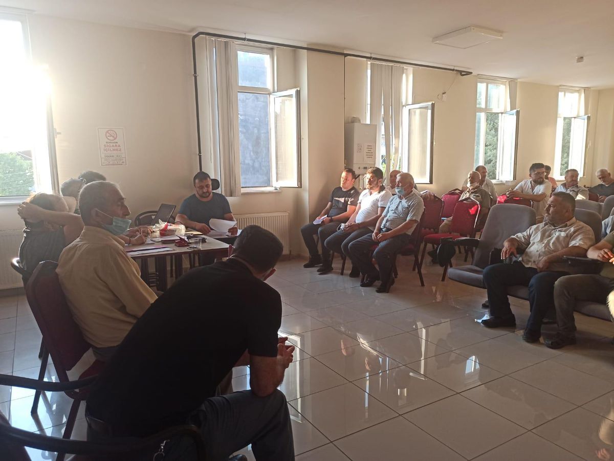 Yığılca BALKÖY\'de başkan Said Cesur güven tazeledi