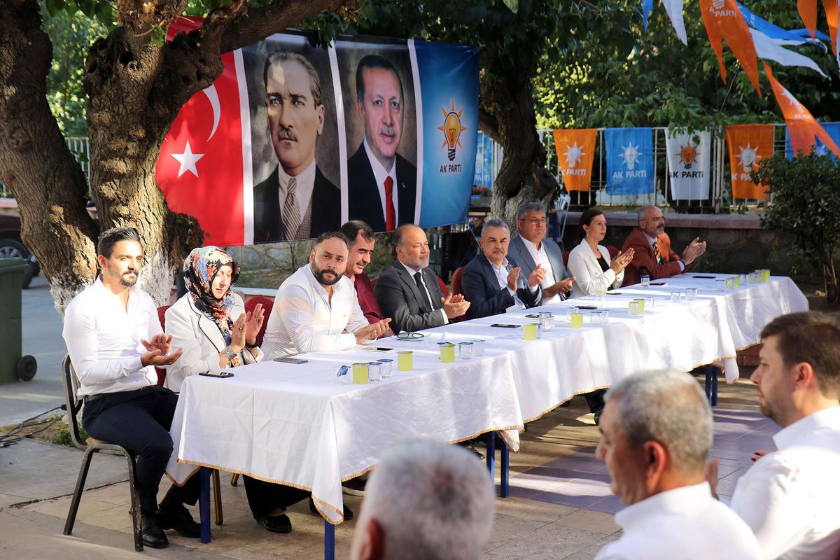 Aydın AK Parti\'de bayramlaşma