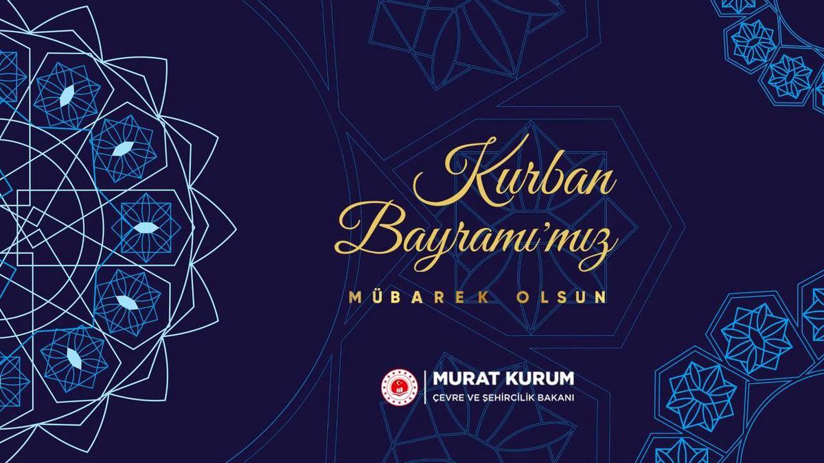 Son dakika haberi: Bakan Kurum: "Bayramımız mübarek olsun"