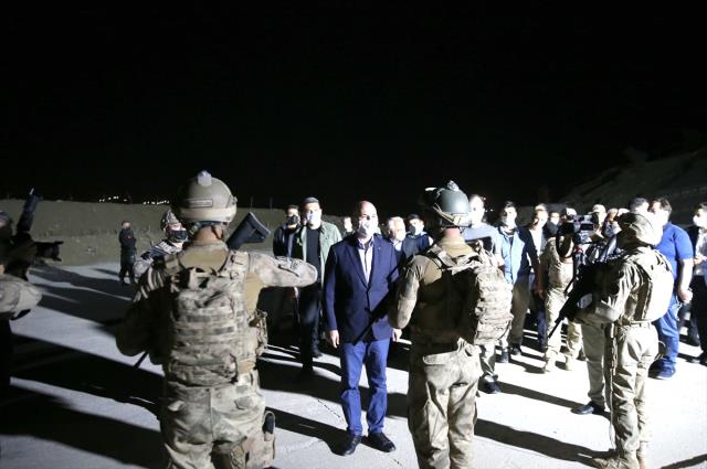 Cumhurbaşkanı Erdoğan, Bakan Soylu aracılığıyla Cudi Dağı'ndaki askerin bayramını kutladı