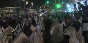 İsrail güçleri Doğu Kudüs'ün Şam Kapısı'nda Filistinlilere müdahale etti