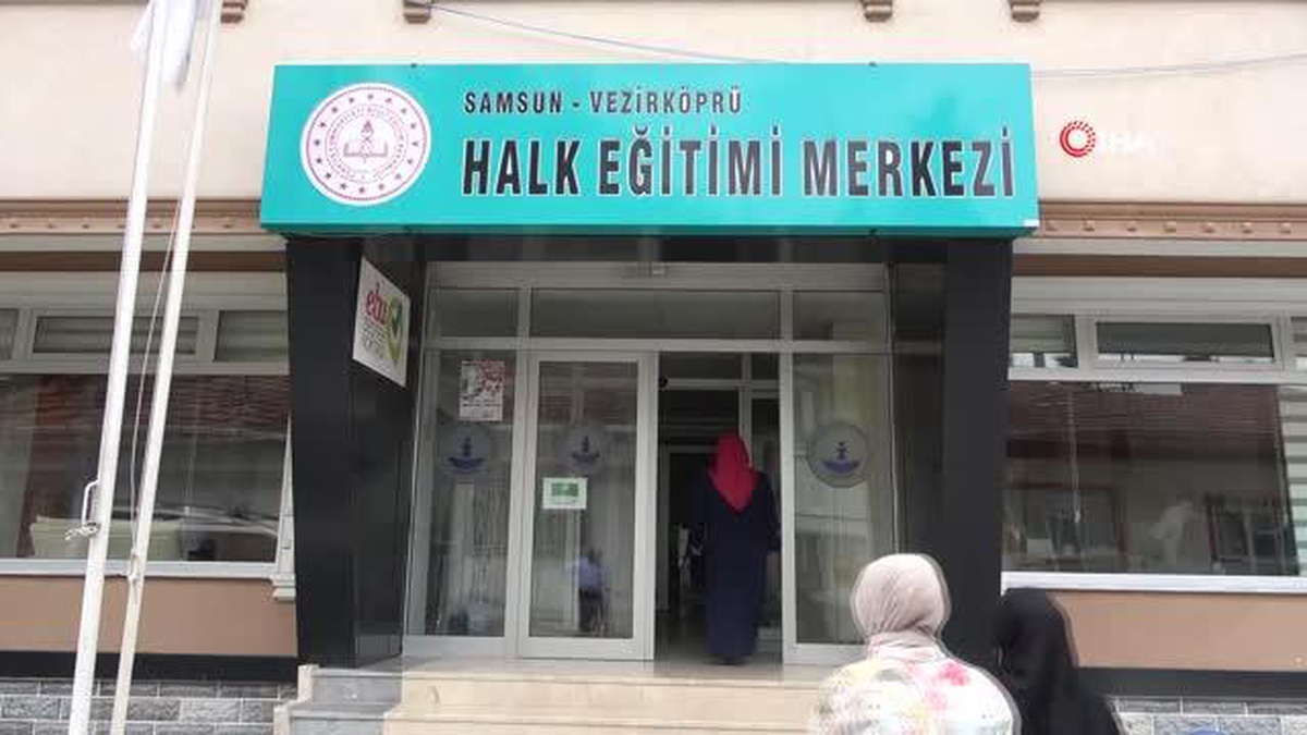 Vezirköprü Halk Eğitim Merkezi\'nde üretiliyor, dünyaya pazarlanıyor