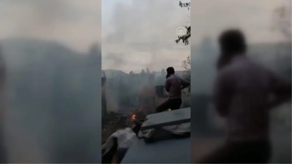 Son dakika haberi | Yangında 3 ev, 2 samanlık ve 1 traktör yandı